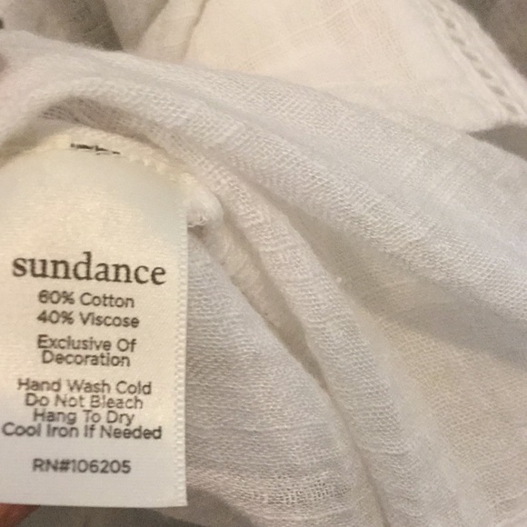 NWT Sundance Poets Peasant Ladder Lace Blouse - Picture 3 of 4